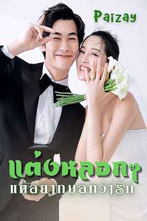 ปกของ แต่งหลอกๆแต่อยากบอกว่ารัก